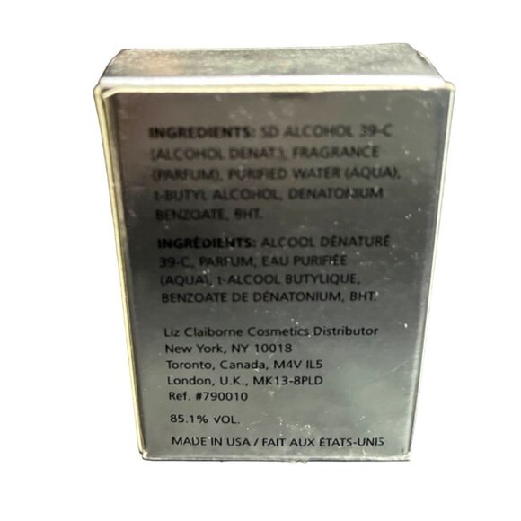 Claiborne Sport Cologne Men Liz Claiborne .18 oz/5.3 ml Collectible Miniature - Picture 4 of 5